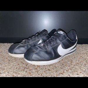 Nike Cortez Basic Leather Black/White